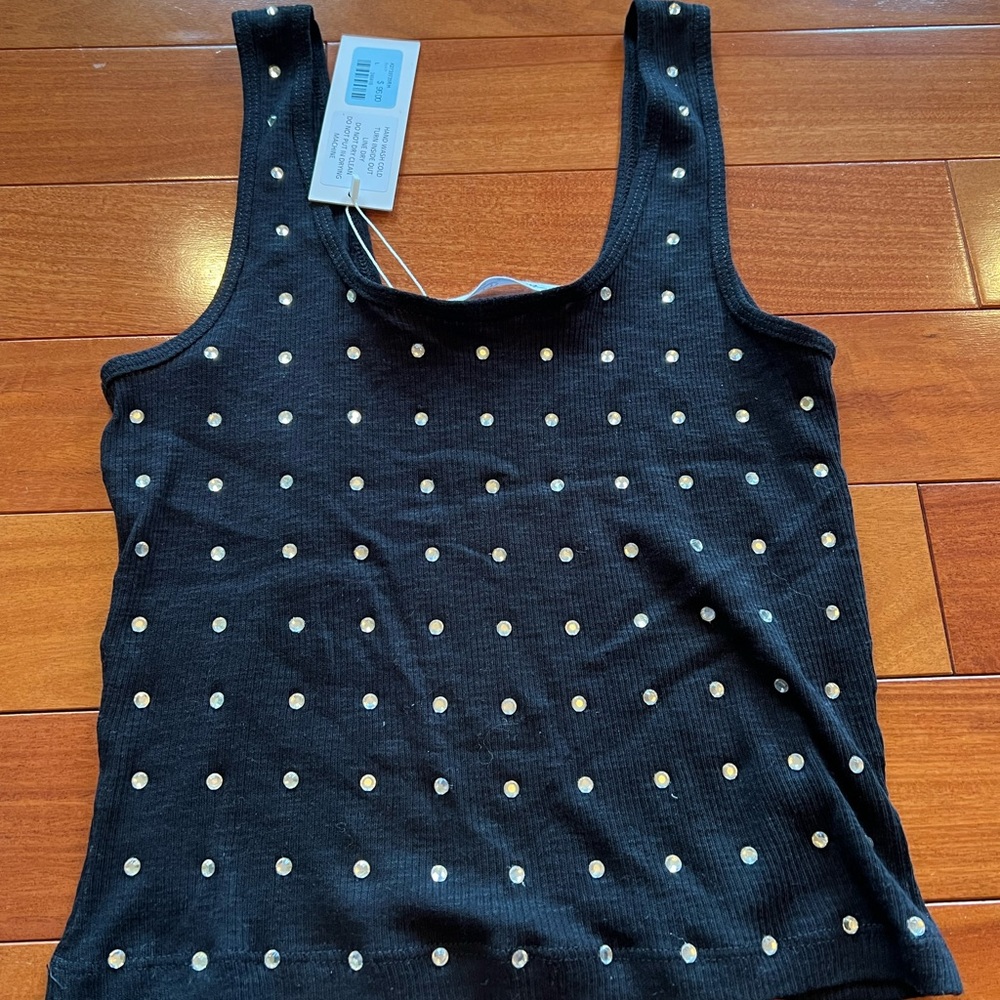 Lf Emma & Sam Rhinestone Tank Top NWT